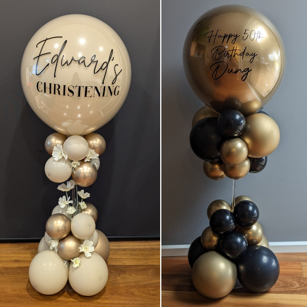 Table balloon centerpiece